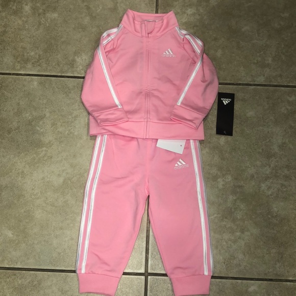 adidas Other - Adidas Girls 9 months 2 piece set jacket and pants - NWT